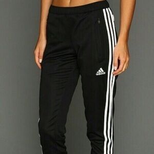 Adidas Athletic Pants in Black Climate Control